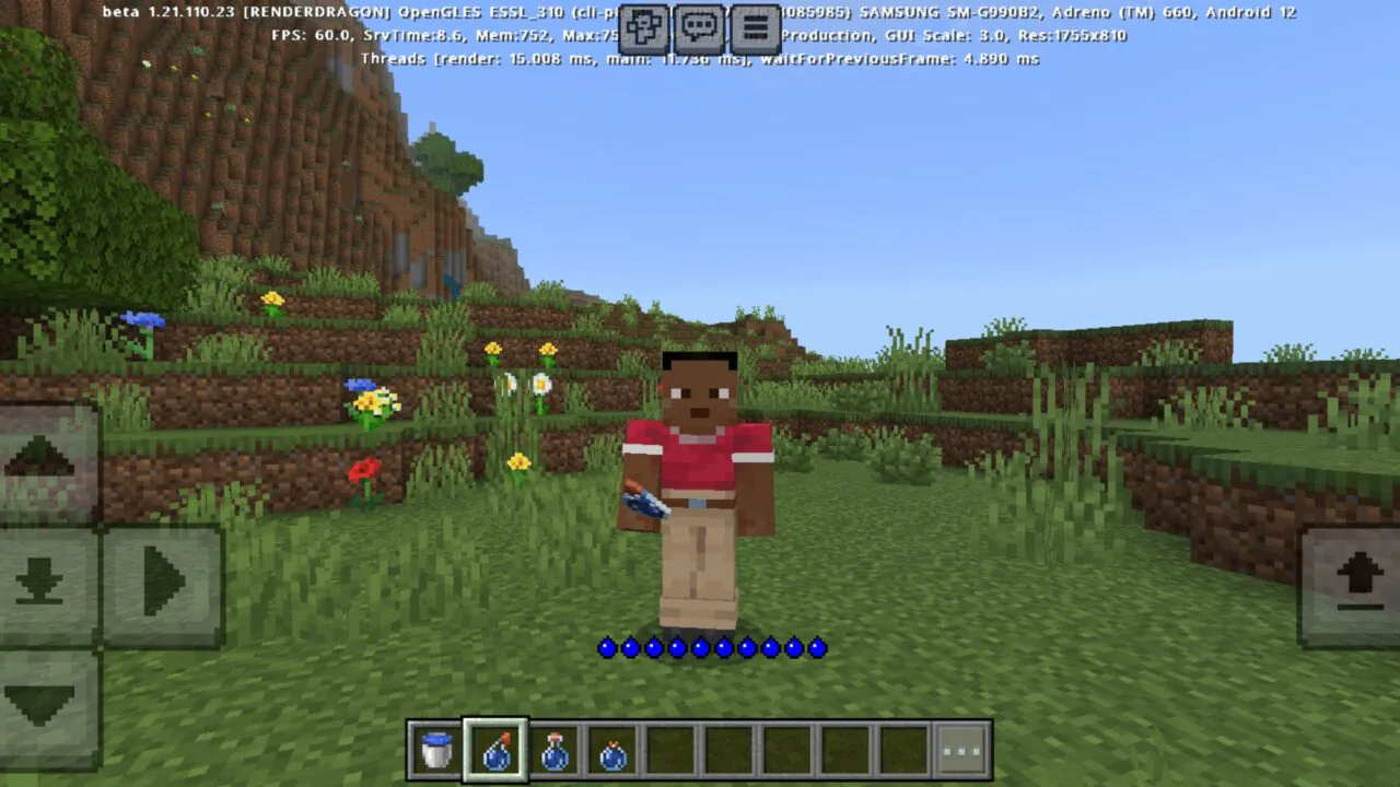 Creativity from Thirst Mod for Minecraft PE