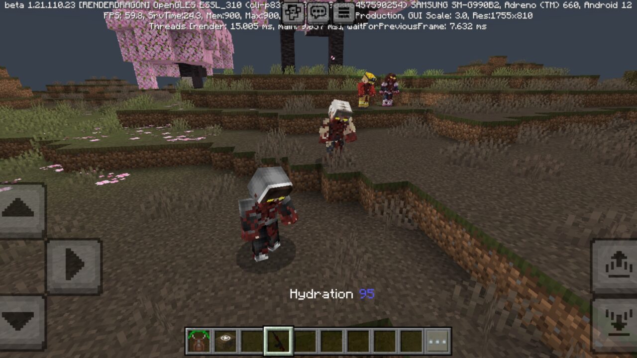 Enemies from Zombie Apocalypse Mod for Minecraft PE