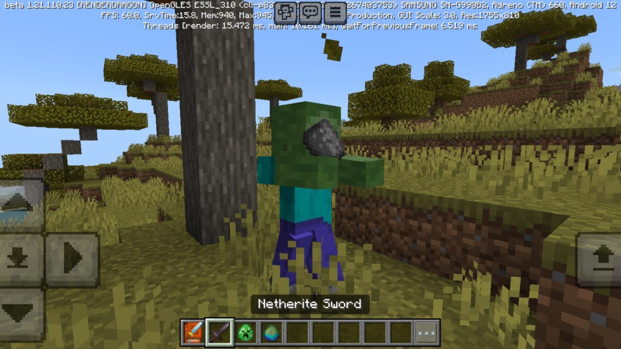 Enemy from Epic Kill Animation Mod for Minecraft PE