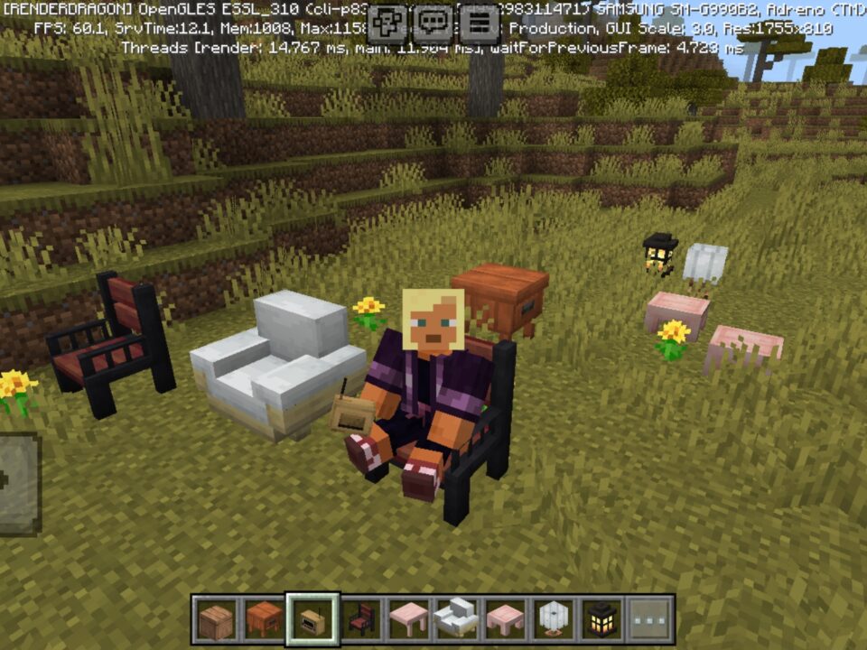 Fabulous Furniture Mod for Minecraft PE