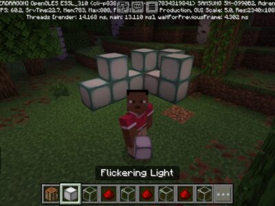Flickering Lights Mod for Minecraft PE