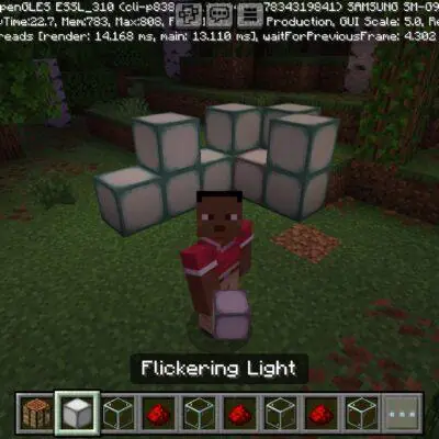 Flickering Lights Mod for Minecraft PE