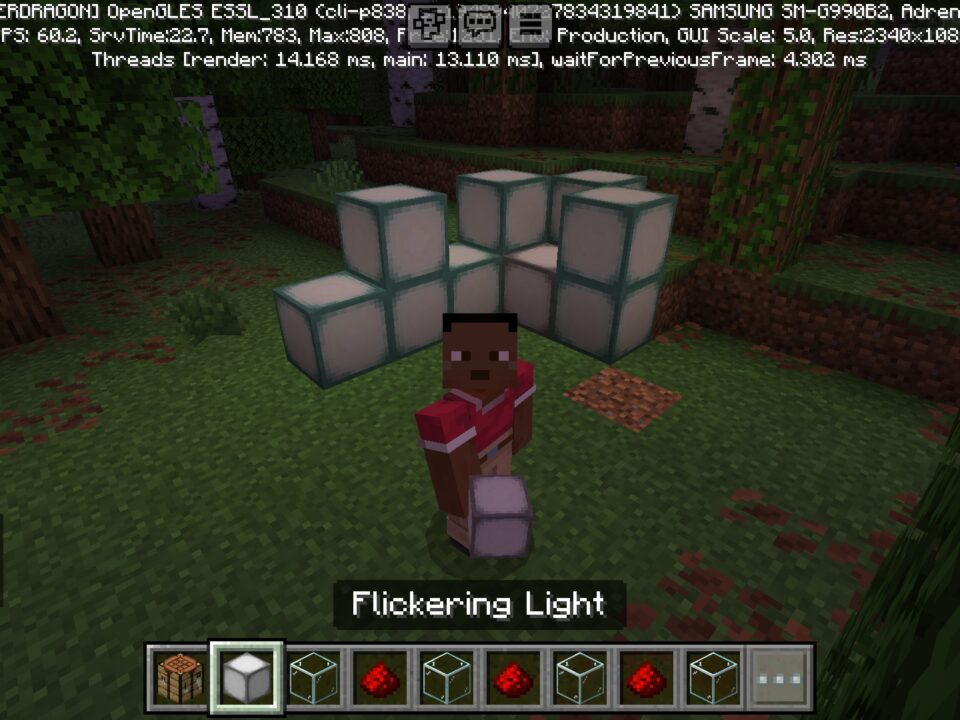 Flickering Lights Mod for Minecraft PE