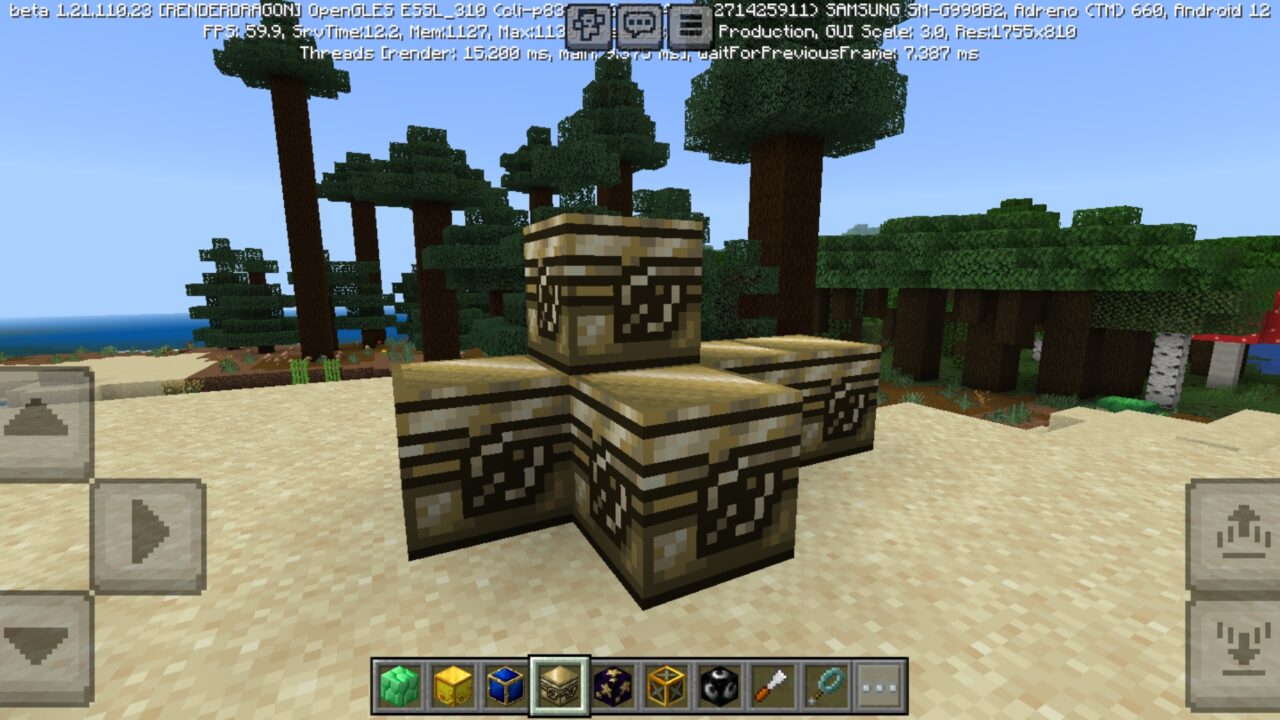 Gold from Chisel Mod for Minecraft PE