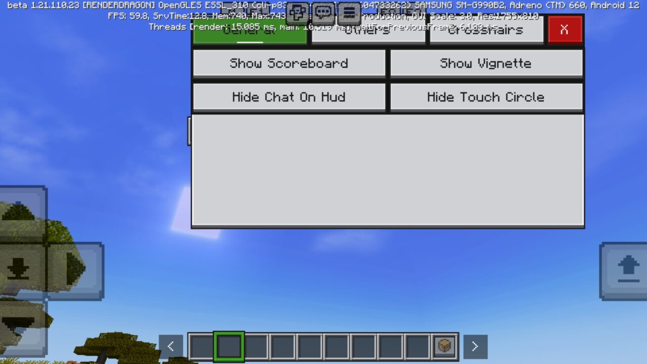 Info from NeBux Texture Pack for Minecraft PE