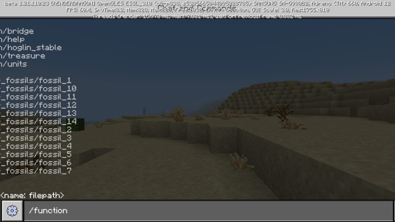 Info from Nether Generator Mod for Minecraft PE