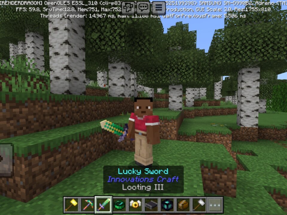 Innovations Craft Mod for Minecraft PE