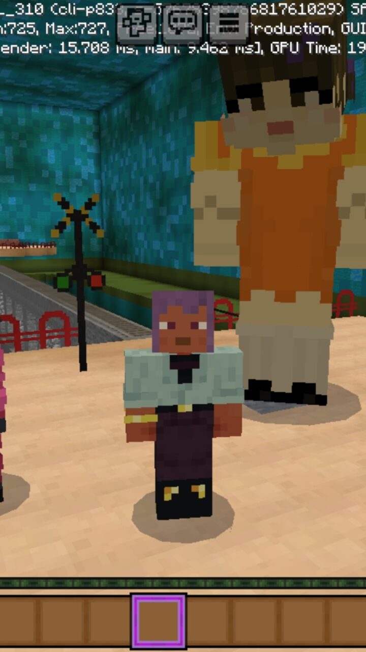 Jump Rope from Squid Game 3 Map for Minecraft PE