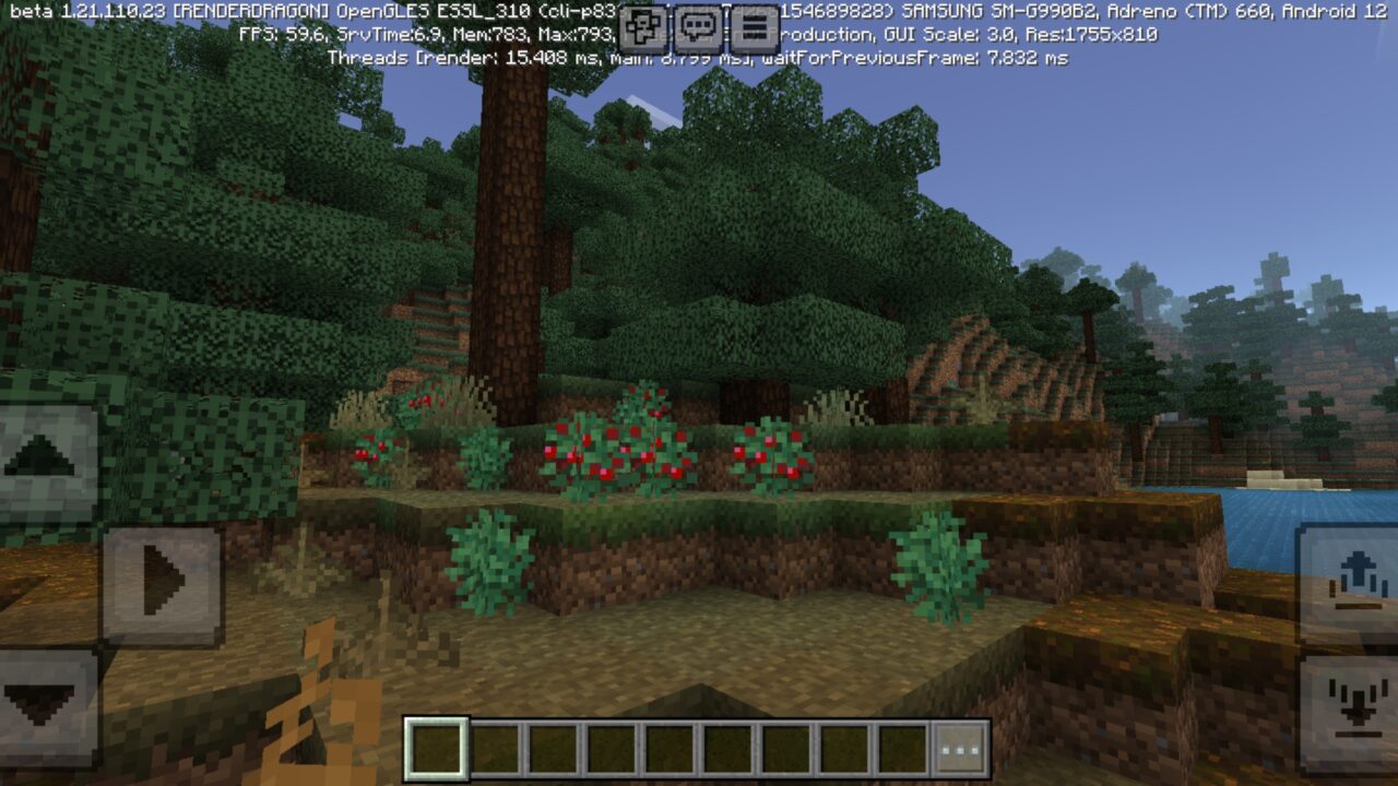 Nature from Xiao Visuals Texture Pack for Minecraft PE