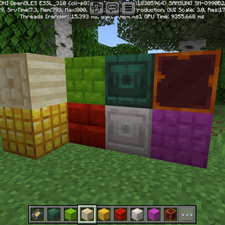 Bricks Mod for Minecraft PE