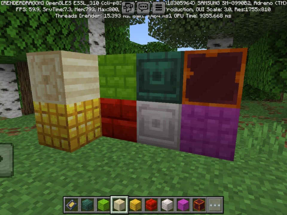 Bricks Mod for Minecraft PE