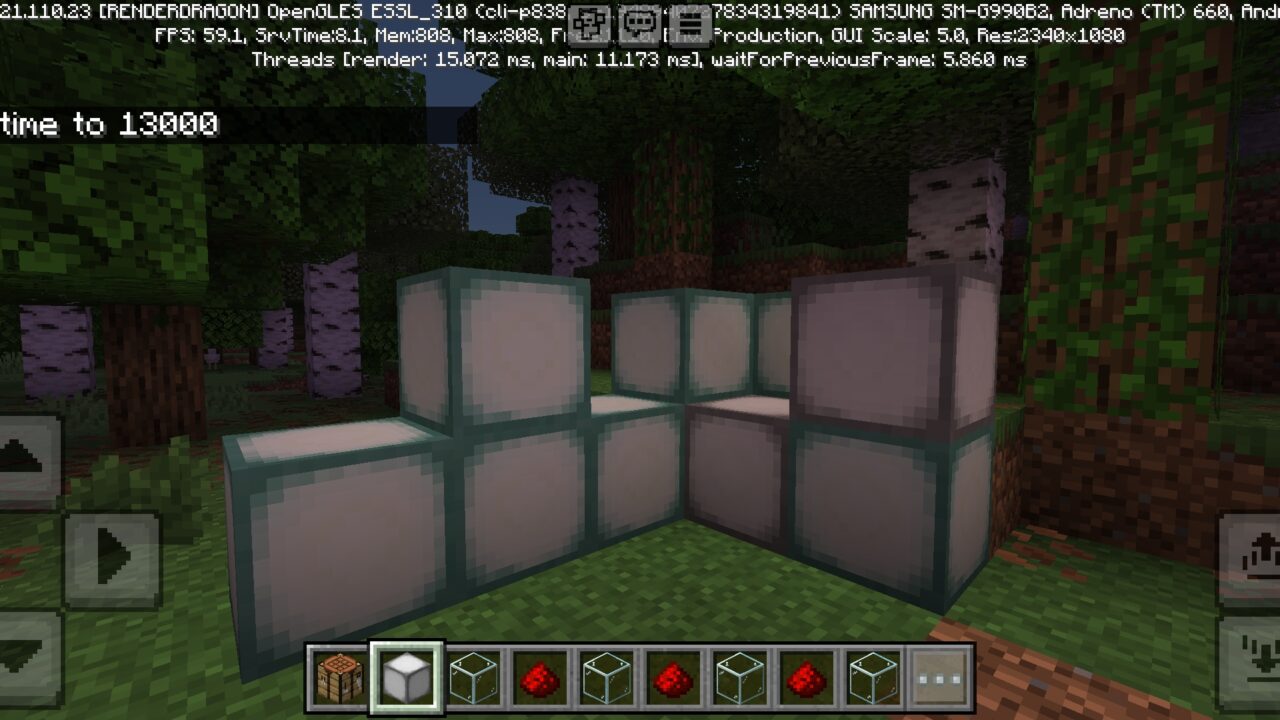 Night from Flickering Lights Mod for Minecraft PE