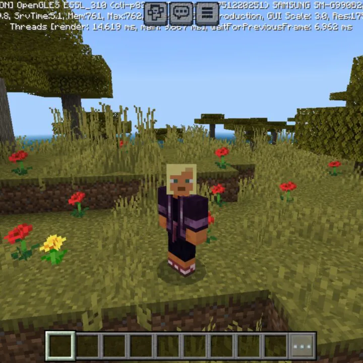 No Hurt Cam Texture Pack for Minecraft PE