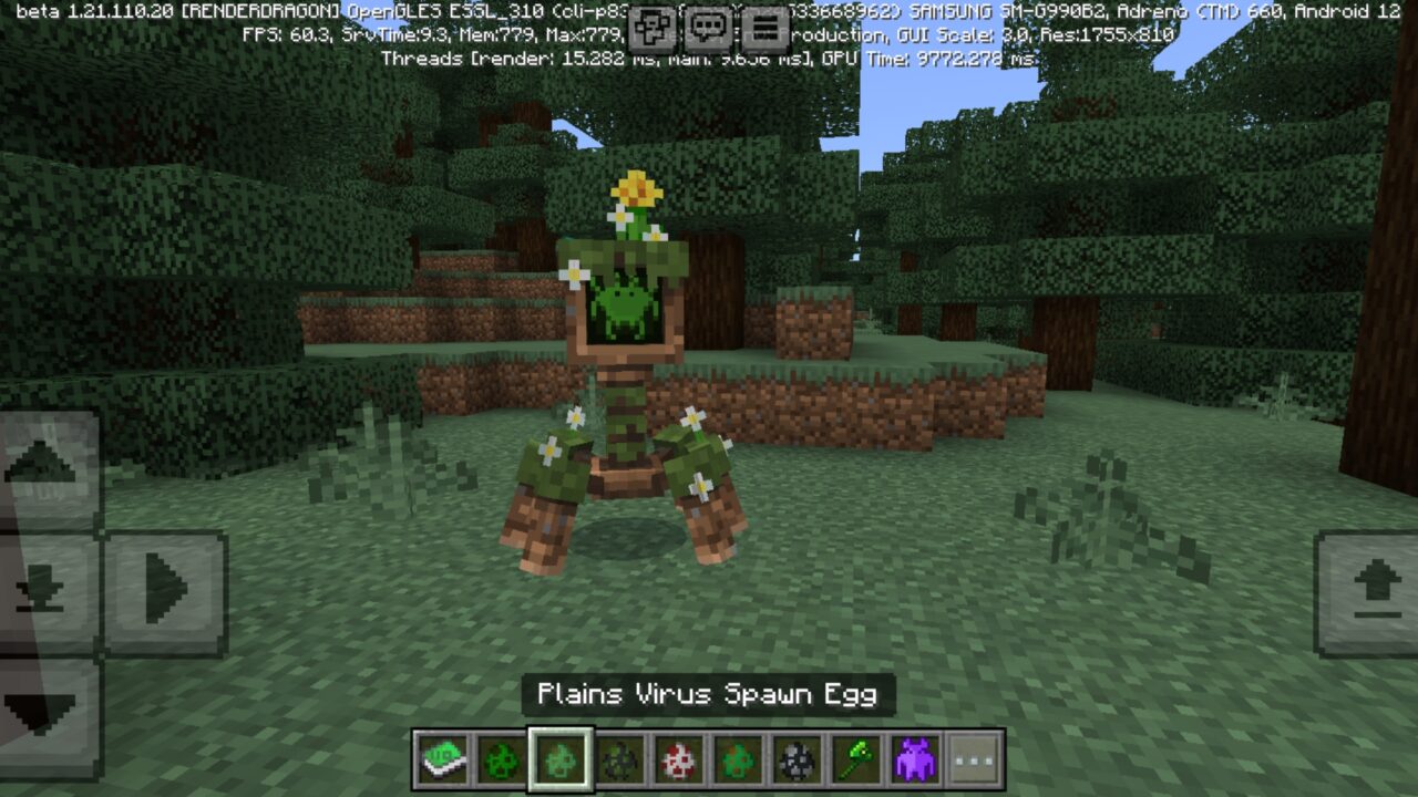 Plains from Hacker Mod for Minecraft PE