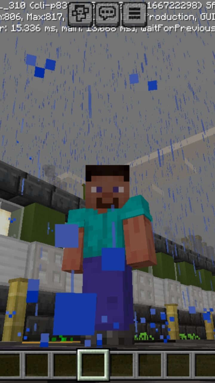 Rain from CS GO Map for Minecraft PE