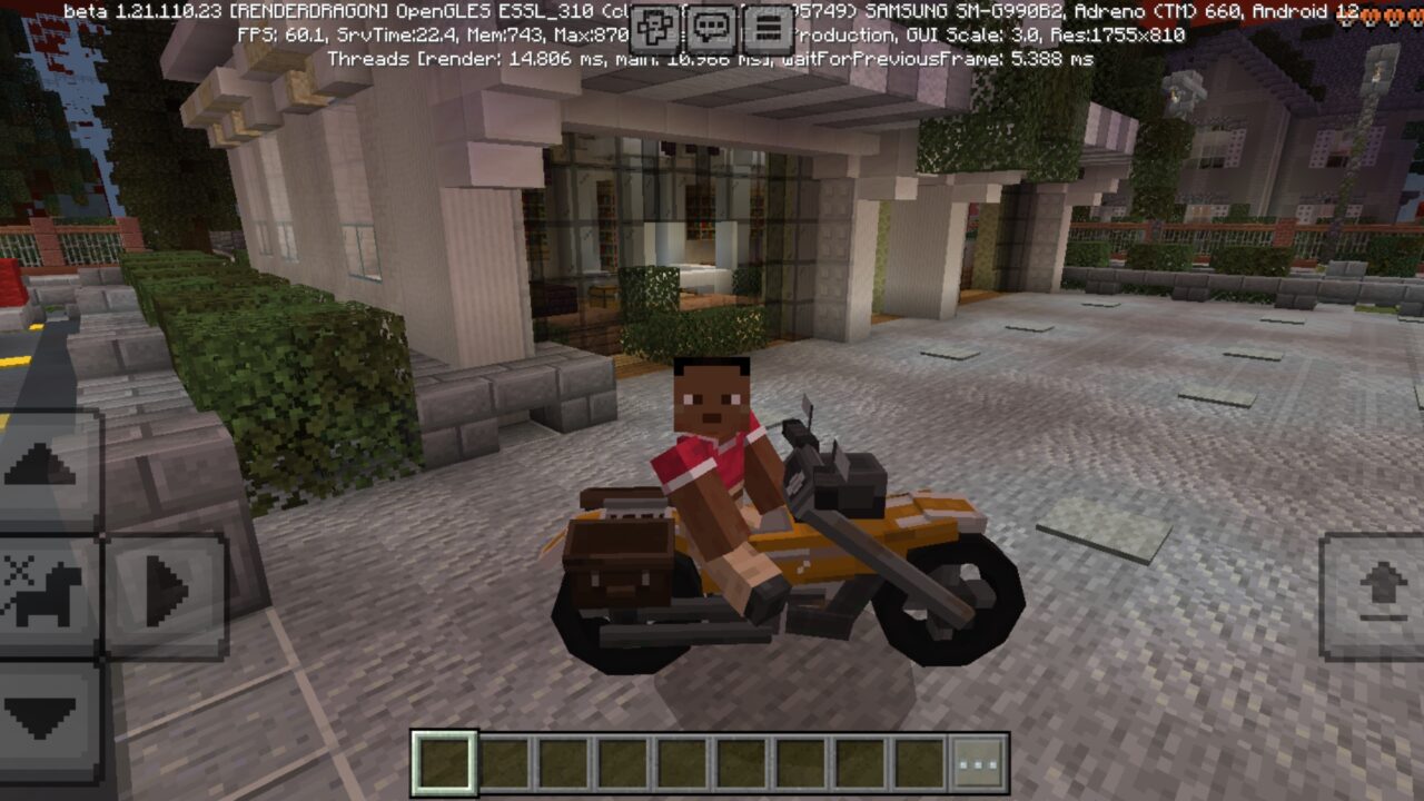 Ride from End of the World Mod for Minecraft PE
