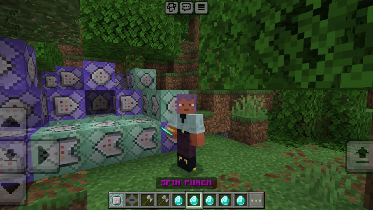 Spin from Better Combat Mod for Minecraft PE