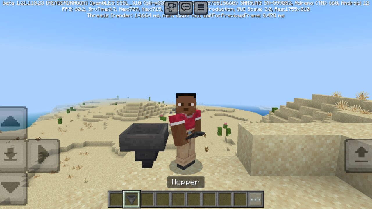 Standart from Hopper Mod for Minecraft PE