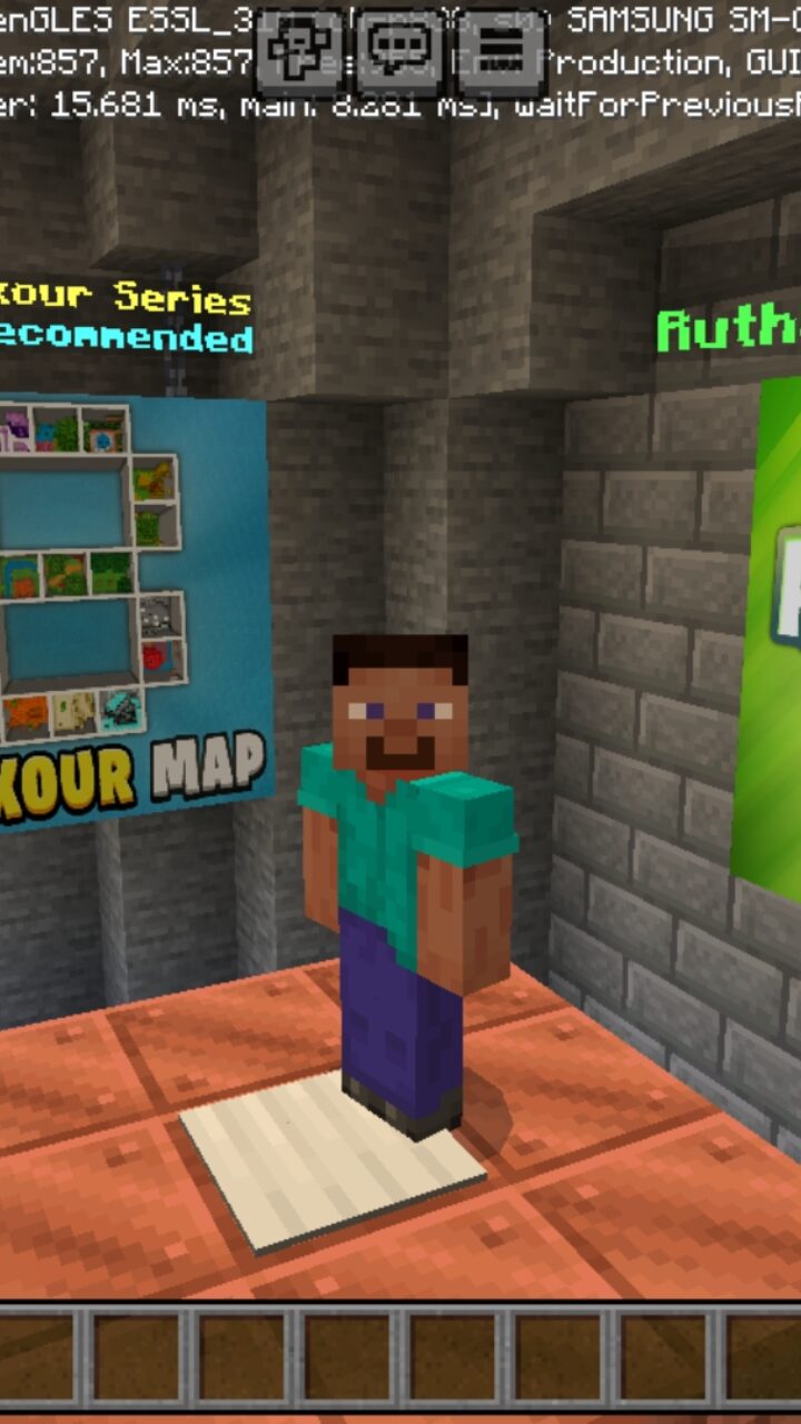 Start from Impossible Parkour Map for Minecraft PE