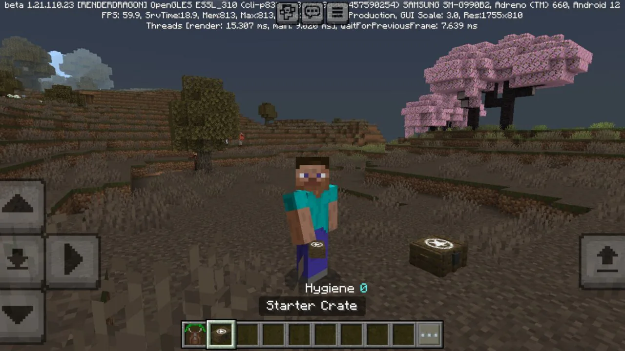 Starter Crate from Zombie Apocalypse Mod for Minecraft PE