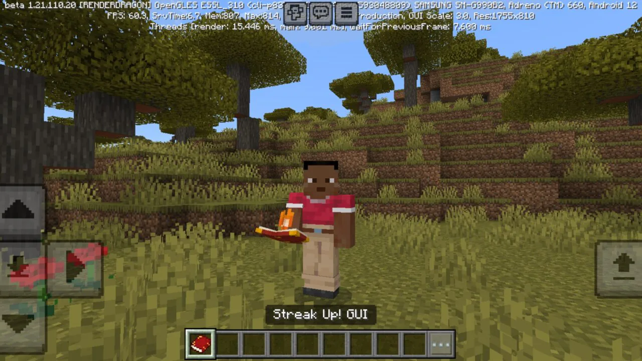Streak Up Mod for Minecraft PE