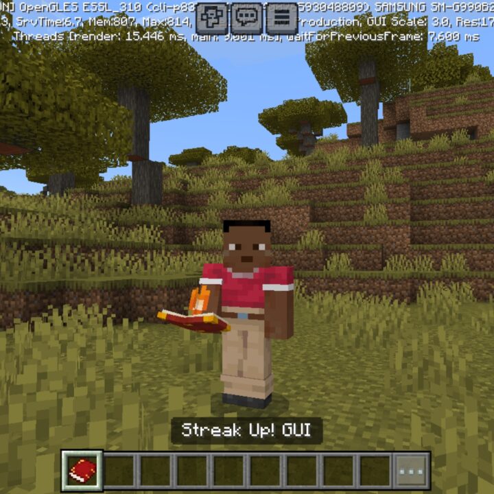 Streak Up Mod for Minecraft PE