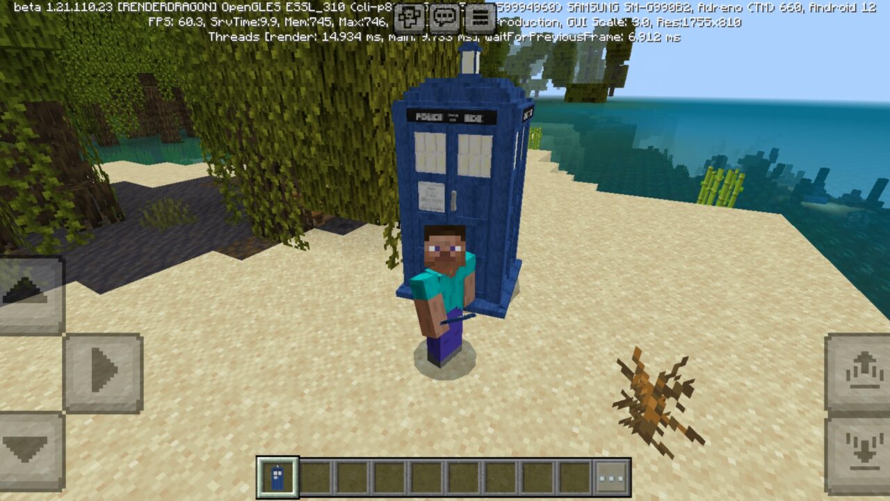 Tardis Mod for Minecraft PE