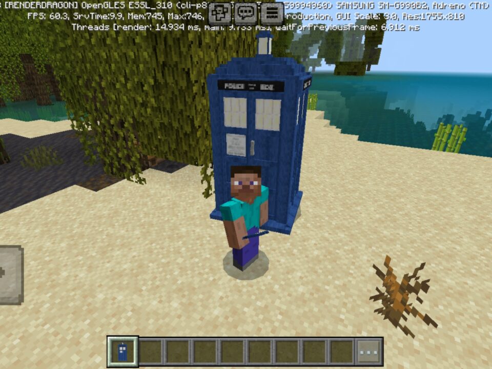 Tardis Mod for Minecraft PE