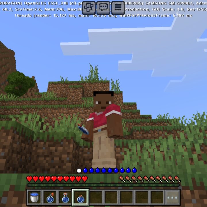 Thirst Mod for Minecraft PE