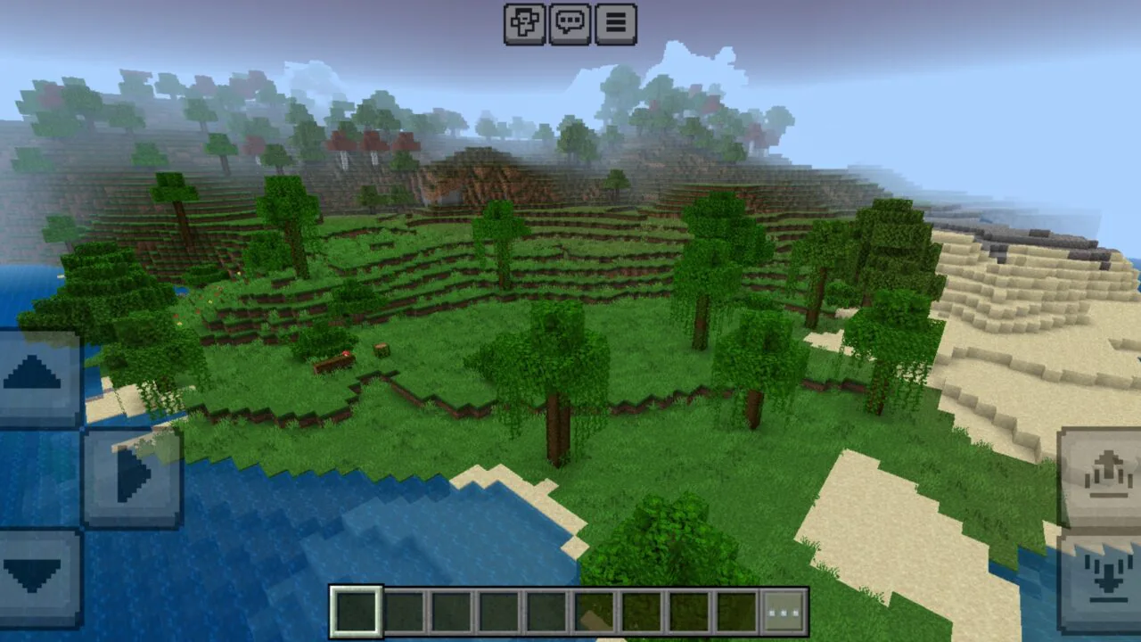 Top View from NovafX Shader for Minecraft PE
