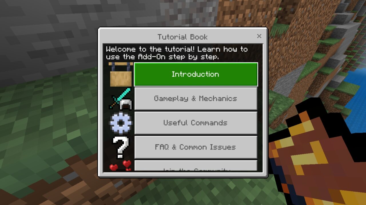 Tutorial from Beyond the End Mod for Minecraft PE