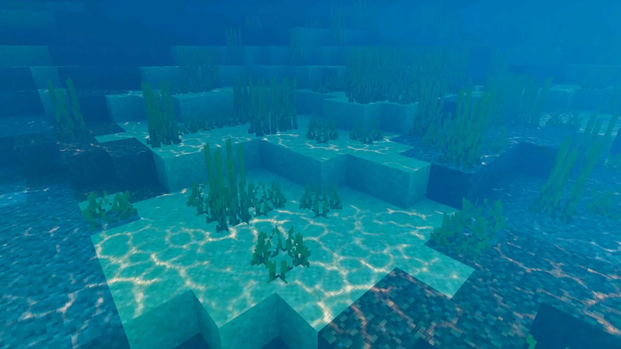 Underwater from BSL Shaders for Minecraft PE