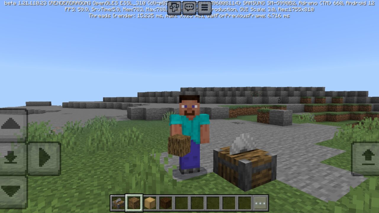 Use It from Wood Cutter Mod for Minecraft PE