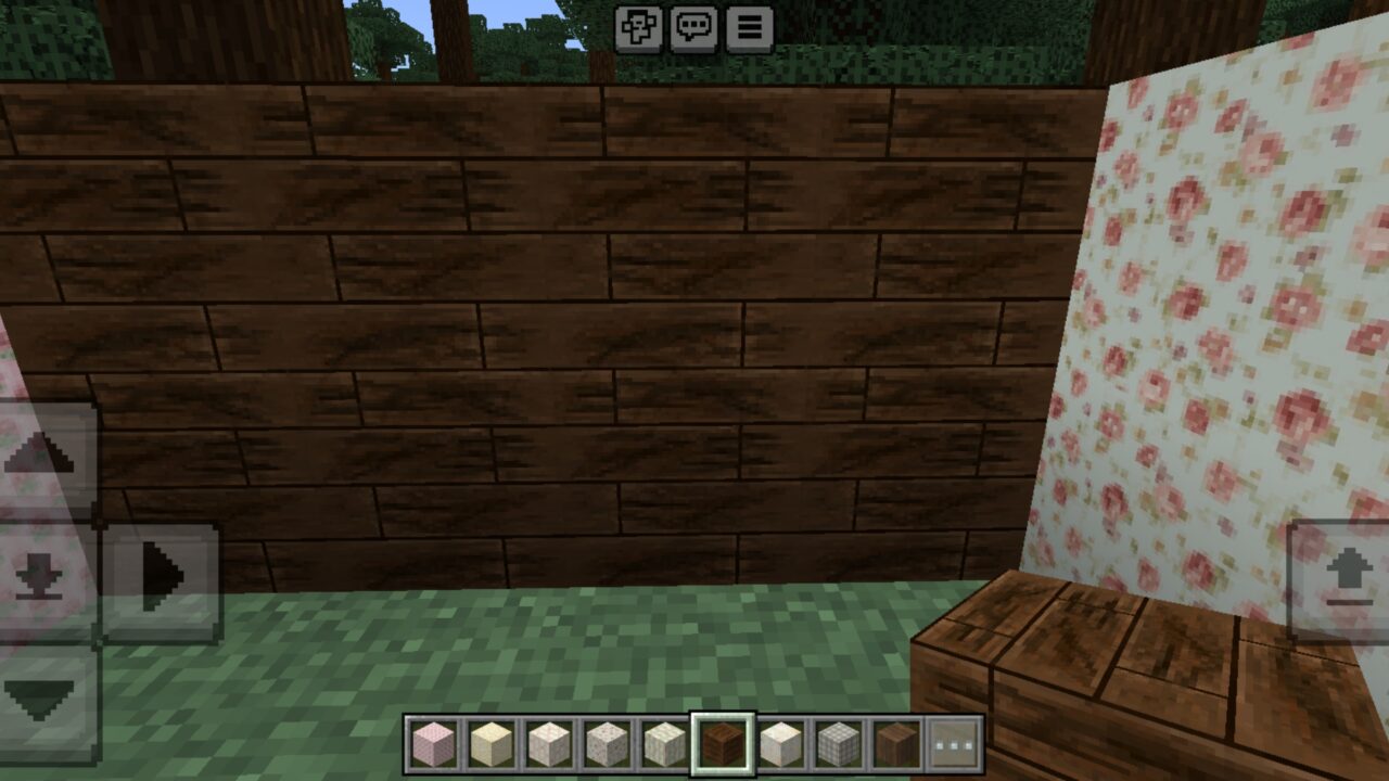 Wood from Wallpaper Mod for Minecraft PE
