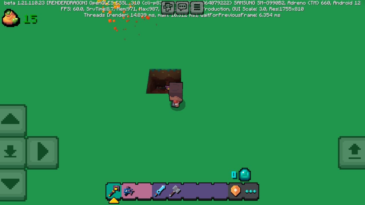 Adventures from Tinycraft Map for Minecraft PE