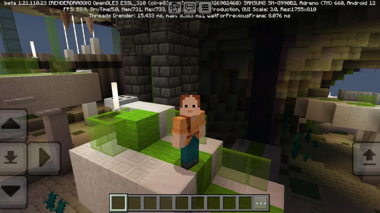 Alien Parkour Map for Minecraft PE