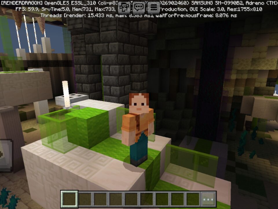 Alien Parkour Map for Minecraft PE