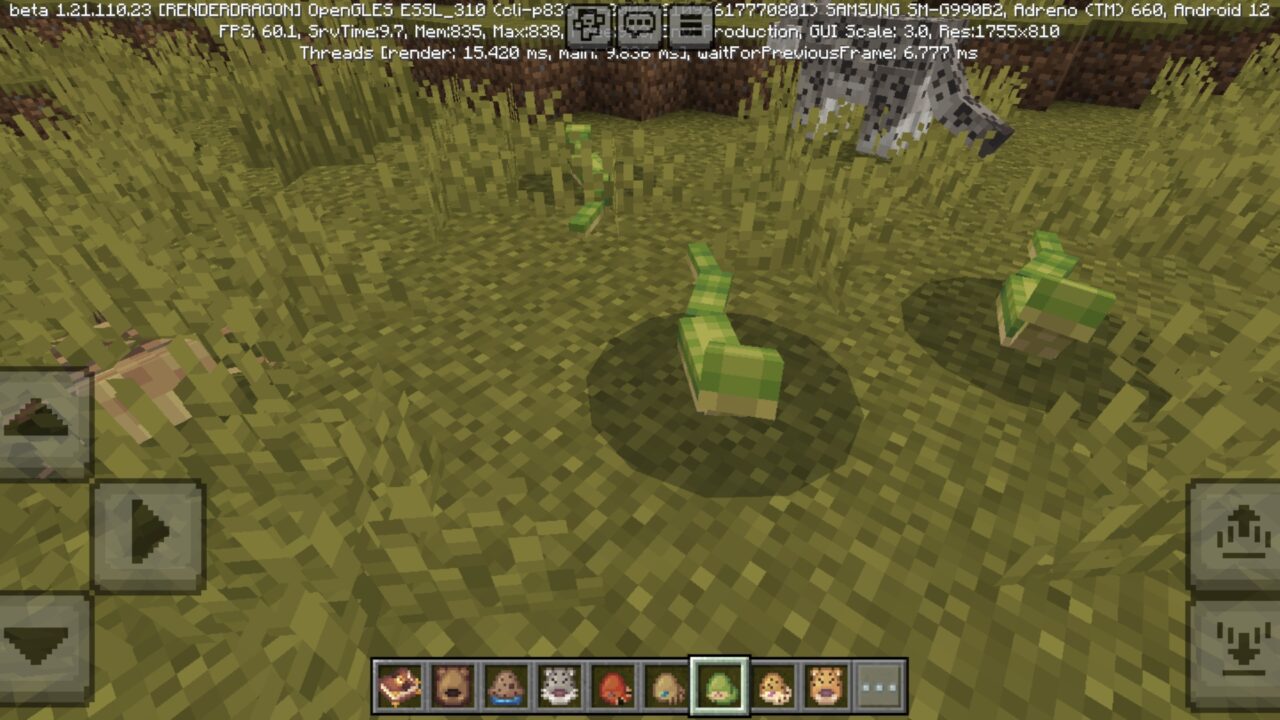 Animals from Wildlife Mod for Minecraft PE