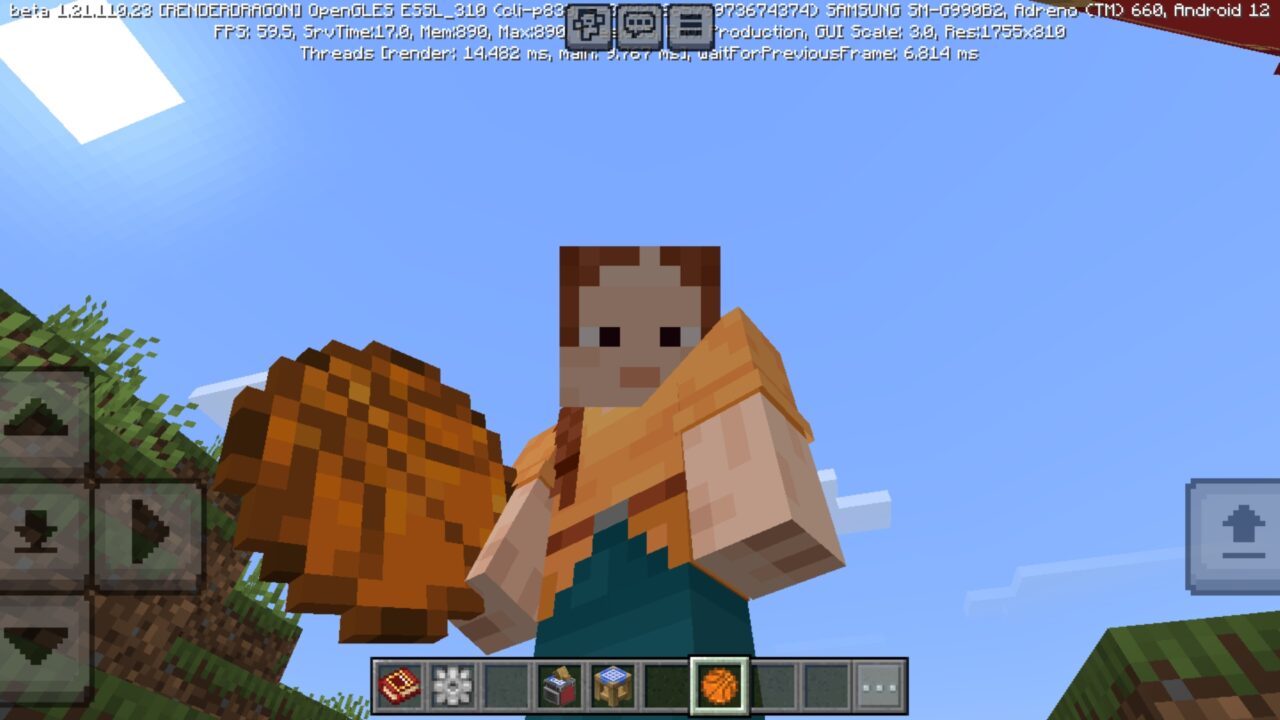Ball from Furniture Builder Mod for Minecraft PE