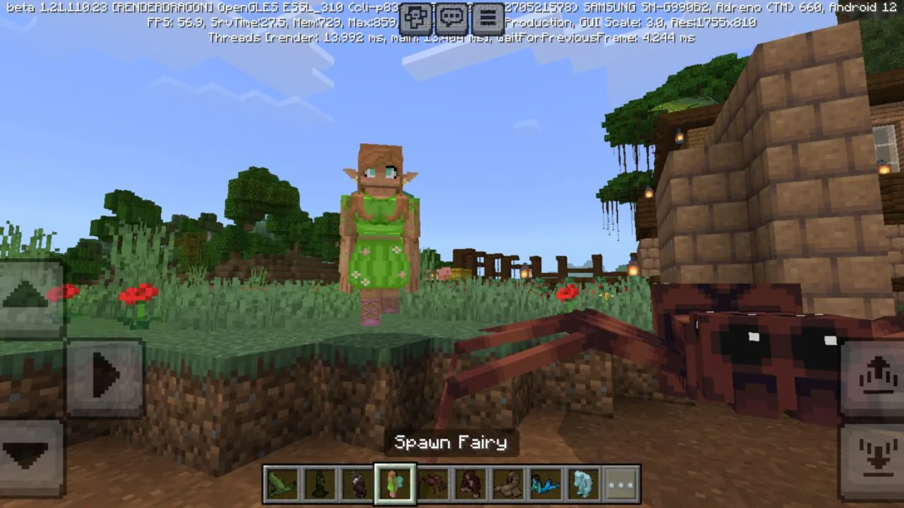 Biome Monsters Mod for Minecraft PE