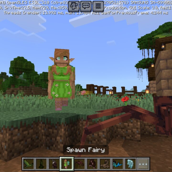 Biome Monsters Mod for Minecraft PE