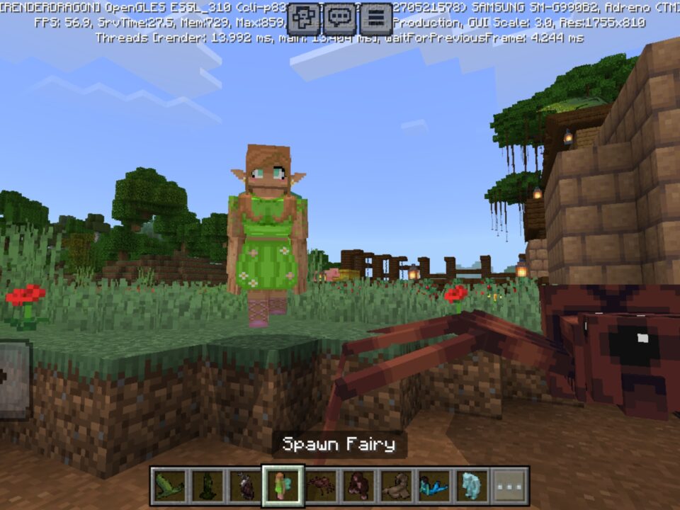 Biome Monsters Mod for Minecraft PE