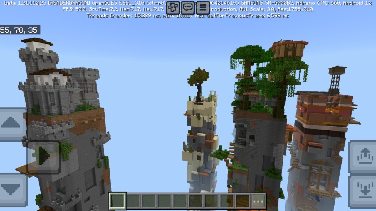 Biomes from One Chunk Map for Minecraft PE