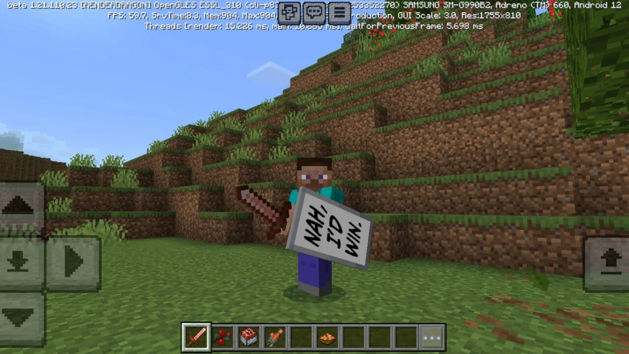 Blurry Java PvP Mod for Minecraft PE