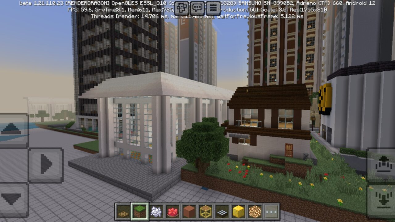 Buildings from Nordland Map for Minecraft PE
