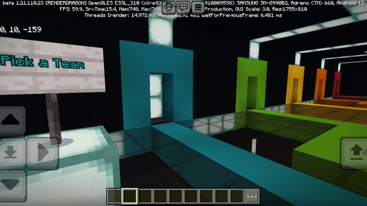 Choose from Aquatic Factory Hunt Map for Minecraft PE