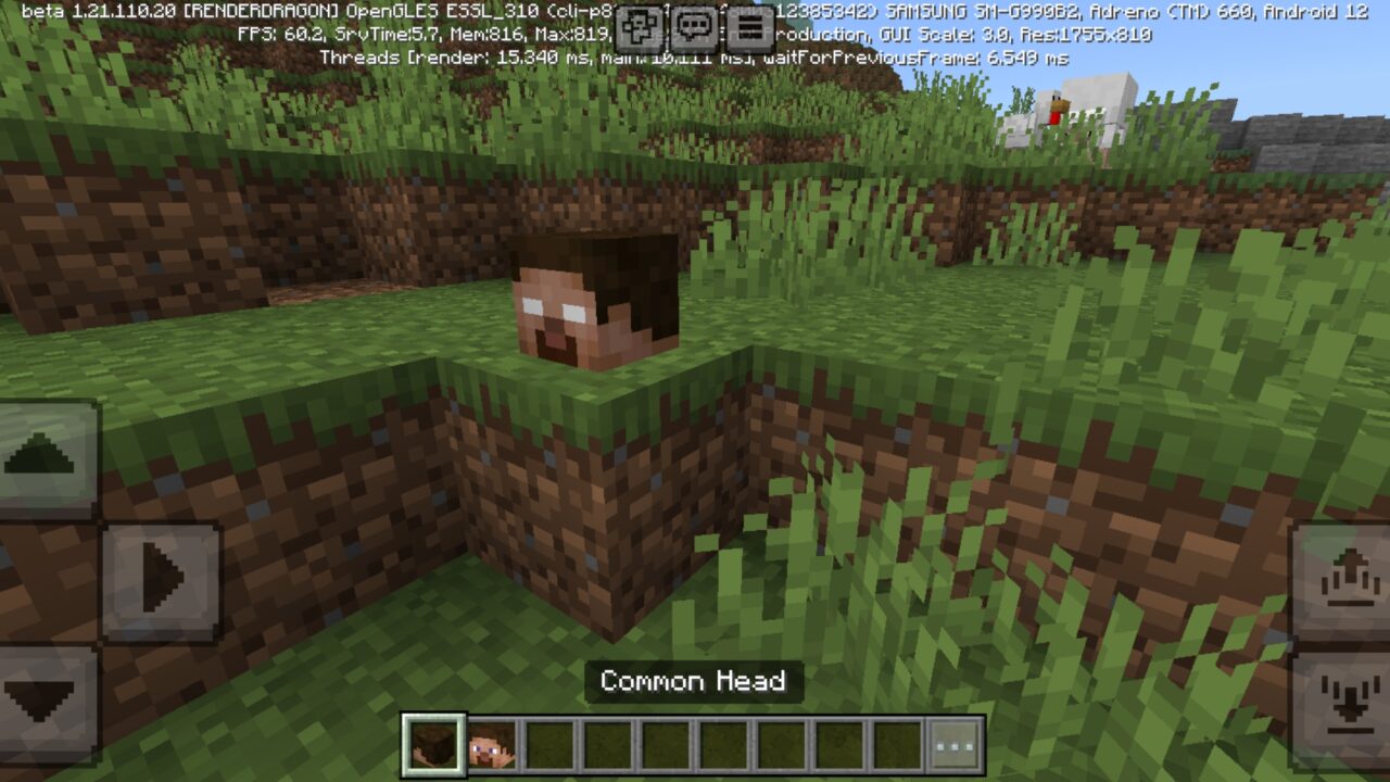 Common from Head Stealing Mod for Minecraft PE