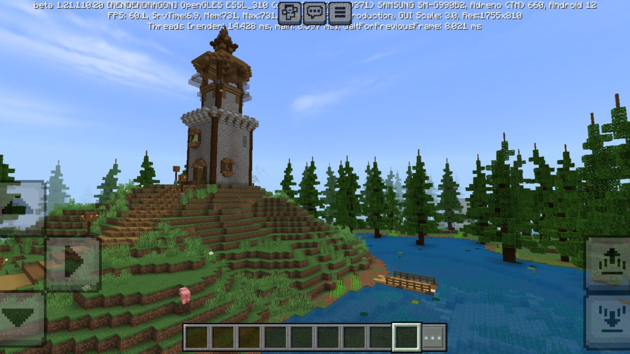 Continent Survival Map for Minecraft PE