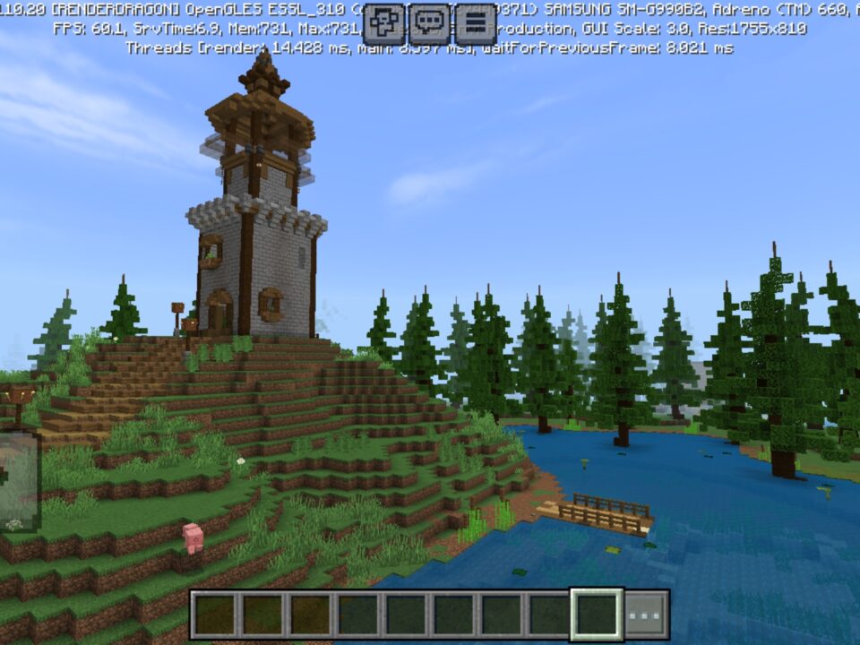 Continent Survival Map for Minecraft PE