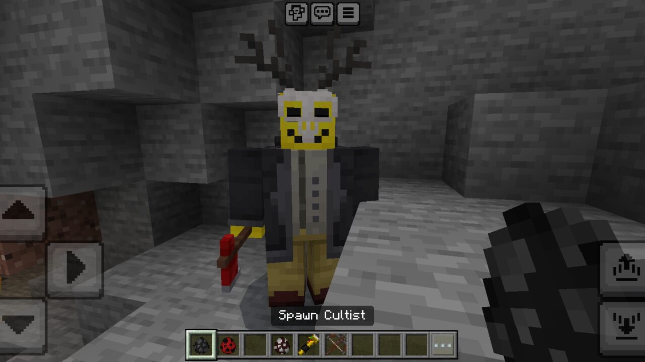 Cultist from 99 Night Forest Mod for Minecraft PE